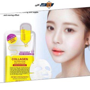 ماسک ورقه ای مرطوب کننده پوست کلاژن بیوآکوا BIOAQUA | پخش عمده