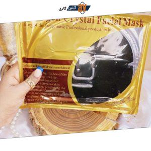 ماسک ورقه ای مشکی کلاژن بزرگ کریستال  crystal collagen | پخش عمده