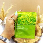 ماسک ورقه ای چای سبز بیوآکوا BIOAQUA کد BQY81662 | پخش عمده