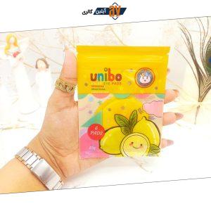 ماسک پد دور چشم میوه ای 6عددی یونیبو UNIBO‏ (لیمو)