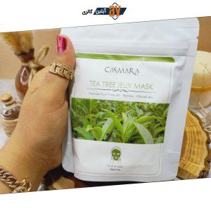 ماسک پودری جوانسازی کاسمارا CASMARA با عصاره درخت چای TEA TREE ساخت اسپانیا 100 گرمی