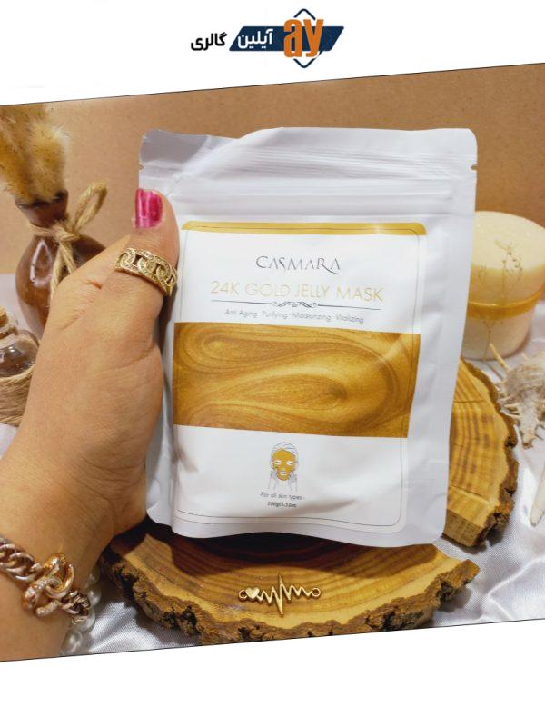 ماسک پودری جوانسازی کاسمارا CASMARA با عصاره طلا 24K GOLD ساخت اسپانیا 100 گرمی