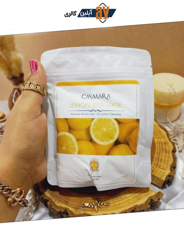 ماسک پودری جوانسازی کاسمارا CASMARA با عصاره لیمو LEMON ساخت اسپانیا 100 گرمی