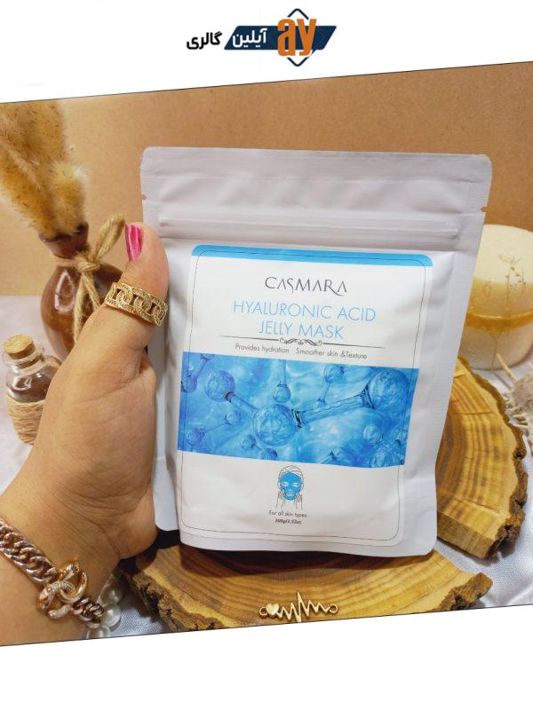 ماسک پودری جوانسازی کاسمارا CASMARA با عصاره هیالورونیک اسید HYALURONIC ACID ساخت اسپانیا 100 گرمی