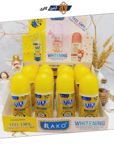 مام رولی 48 ساعته زیر بغل ضدتعریق مردانه راکو RAKO MEN اصلی کد RK1113