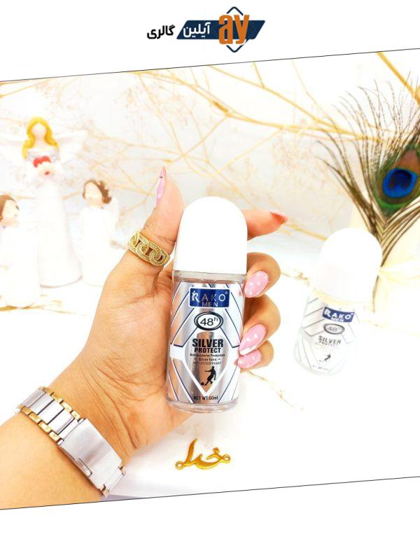 مام رولی 48 ساعته زیر بغل ضدتعریق مردانه راکو RAKO MEN اصلی کد RK1118
