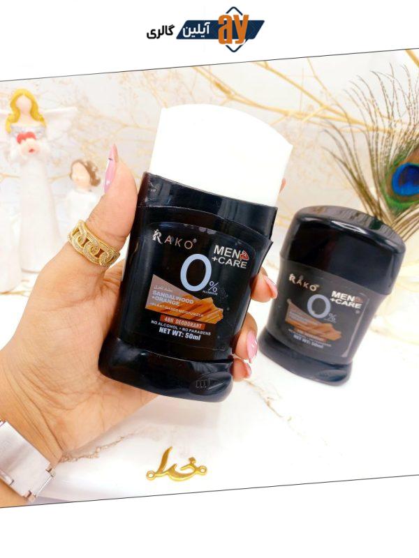 مام رولی زیر بغل ضدتعریق مردانه راکو RAKO MEN مشکی اصلی کد RPK1128