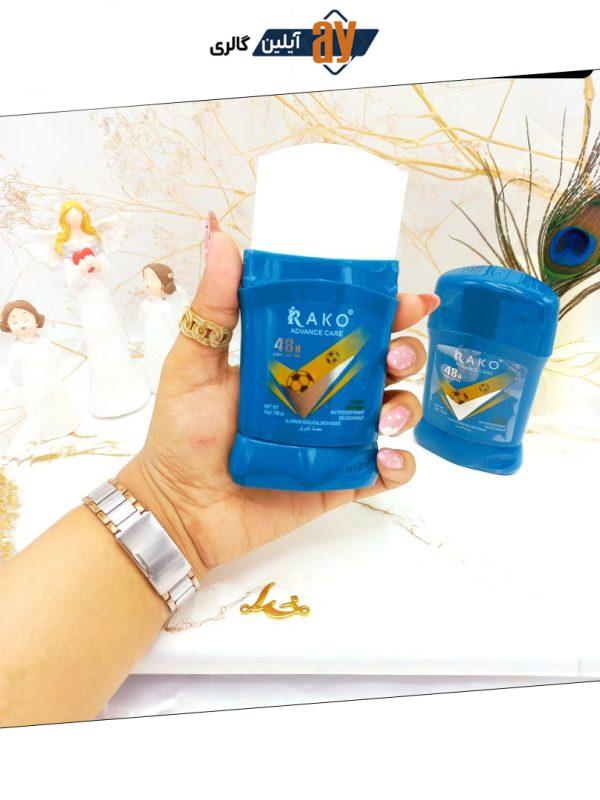 مام رولی زیر بغل مدل فوتبالی 48 ساعته ضدتعریق راکو RAKO اصلی کد RK1126