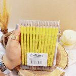 مداد ابرو بدون تراش پوکه زرد ORIFLAME اورفیلیم کد 82891 بسته 12 عددی