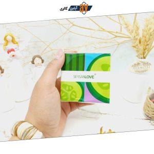 مود ماسک ( ماسک گچی ) صورت کاسه ای عصاره خیار سرسان لاو 100 گرم
