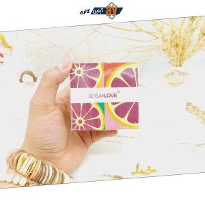مود ماسک ( ماسک گچی ) صورت کاسه ای عصاره پرتقال خونی سرسان لاو 100 گرم کد 2401