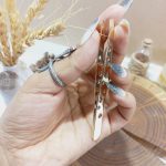 موچین استیل انبری مدل سوراخ دار FANG ZI ZI