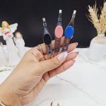 موچین انگشتی دکمه ای استیل کد برند POLILIKE کد B011