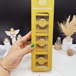 مژه مصنوعی 6 بعدی کارتن طلایی برند Amjy کد JY_001