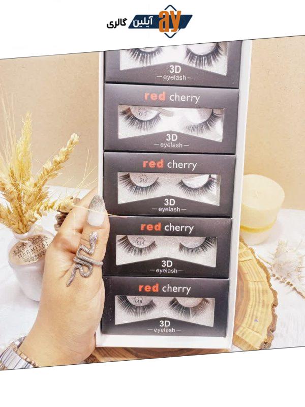 مژه مصنوعی RED CHERRY 3D EYELASH کد JM531