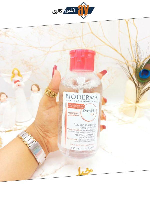 میسلار واتر Sensibio مناسب پوست نرمال تا خشک 500 میل بیودرما BIODERMA