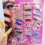 ناخن مصنوعی آینه ای رنگی نوک تیز آرت نیل ART NAIL  کد 0095610
