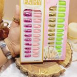 ناخن مصنوعی آینه ای رنگی نوک تیز برند FAIRY کد 1689