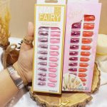 ناخن مصنوعی آینه ای رنگی نوک تیز برند FAIRY کد 1689