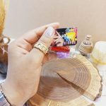 ناخن مصنوعی مدل مربعی همراه چسب آرت نیل NALL ART کد A012