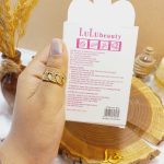 ناخن مصنوعی مربعی طرح دارهمراه چسب لیولیو بیوتی LULUBEAUTY کد 603