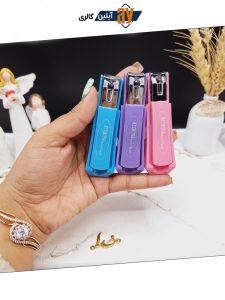 ناخن گیر سایز بزرگ رنگی KCORONA کد K212A_1