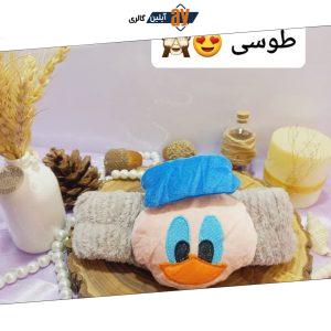 هدبند حوله ای دخترانه مدل جوجه اردک با کیفیت