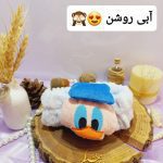 هدبند حوله ای دخترانه مدل جوجه اردک با کیفیت