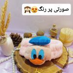 هدبند حوله ای دخترانه مدل جوجه اردک با کیفیت