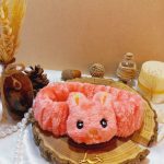 هدبند حوله ای دخترانه مدل  عروسک خرگوشی