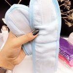 هدبند حوله ای طرح سالنی