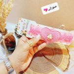 هدبند دخترانه مدل قلب مخمل نگین دار KAI QI JEWELRY کد 1977 2