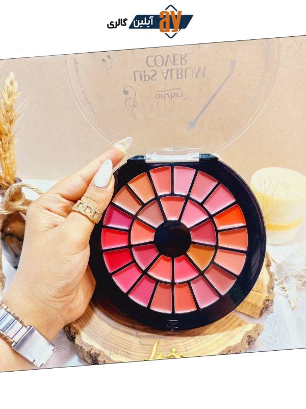 پالت رژ لب 27 رنگ دایره ای آرت اسکین Artskin کد AS972120