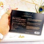 پالت سایه 15 رنگ هدا موجی HUDA MOJI طرح کیف زنجیره ای (بنفش) کد ES066