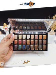 پالت سایه 24 رنگ برند رومانتیک برد ROMANTIC BIRD کد T 555 B