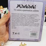 پالت سایه 3 طبقه 79 رنگ طرح ملکه برند Miweiwei کد MWW_8001
