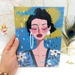 پالت سایه 63 رنگ طرح دختر کد MWW_6002