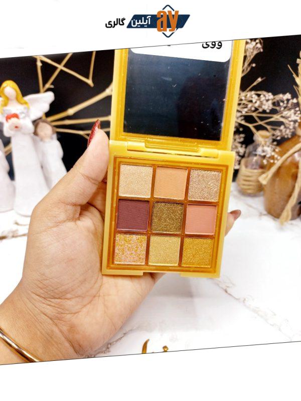 پالت سایه 9 رنگ طلا برند هدا بیوتی HUDABEAUTY