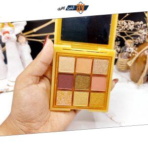 پالت سایه 9 رنگ طلا برند هدا بیوتی HUDABEAUTY