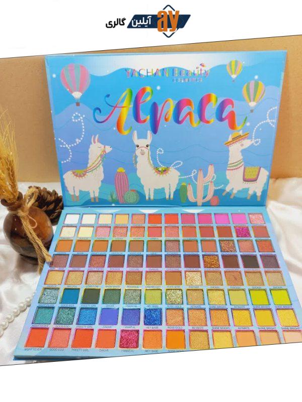 پالت سایه 96 رنگ‌ طرح اسب تک شاخ یاچان بیوتی YACHAN BEAUTY کد YC363