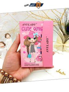 پالت سایه آنالیدی طرح دختر خوشگل ANYLADY کد 8608C
