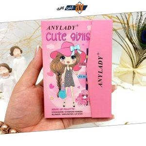 پالت سایه آنالیدی طرح دختر خوشگل ANYLADY کد 8608C
