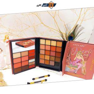 پالت سایه آنالیدی طرح دخترونه باربی ANYLADY کد 8602K
