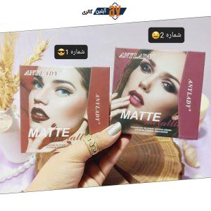پالت سایه برند مات کوچیک آنالیدی ANYLADY کد 8658W