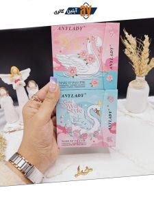 پالت سایه بسیار کاربری 39 رنگ طرح قو برند آنالیدی ANYLADY کد 86590