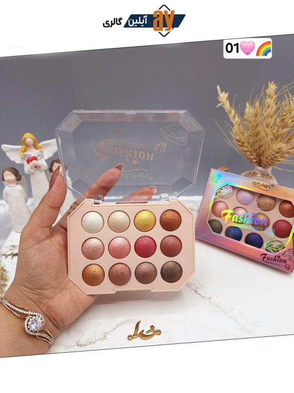 پالت سایه چشم 12 رنگ برند آرت اسکین artskin کد AS 976087