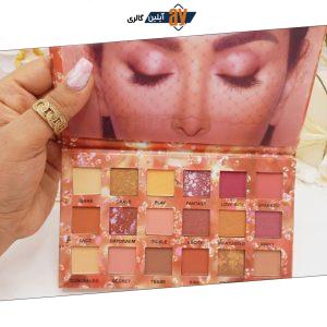 پالت سایه چشم 18 رنگ هدا بیوتی HUDABEAUTY کد LM777877 ( جلد قرمز )