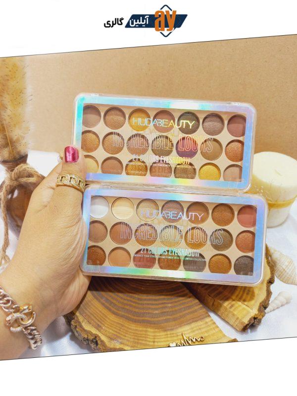 پالت سایه چشم پر طرفدار  21 رنگ هدی بیوتی HudaBeauty