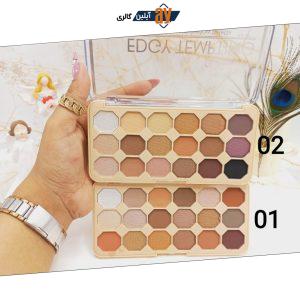 پالت پرطرفدار سایه چشم 18 رنگ برند EDGY TEMPTING کد GF434
