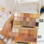پالت  پرطرفدار سایه چشم 24 رنگ همراه با قلم برند میکاپ استودیو Makeup Studio کد GF429